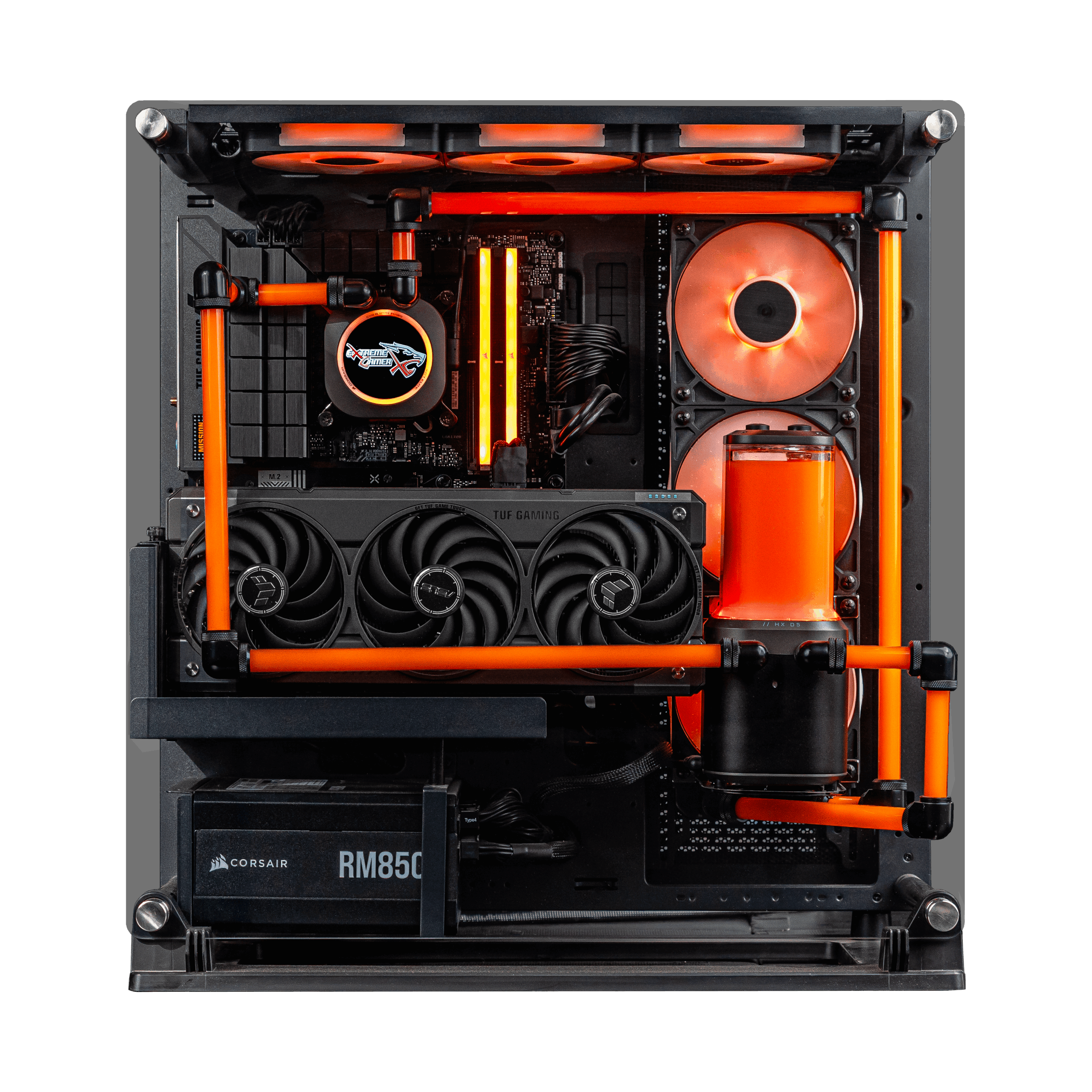 Custom front extreme gamer cube edition pc-toren